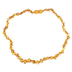 Baroque Amber Teething Necklace